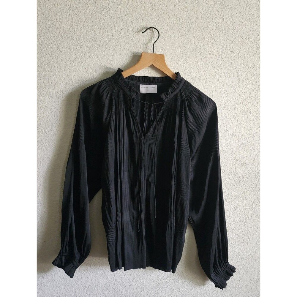 Moden Citizen Black Oversized Medium Blouse